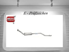 Auspuff Citroen Xsara Picasso 1.6 Mittelschalldämpfer Mitteltopf Schalldämpfer