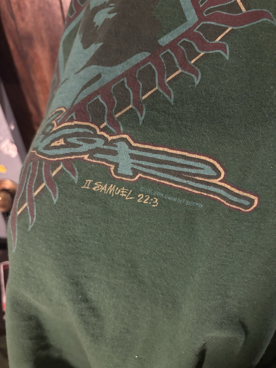 Vintage 90s Jesus Shirt, Savior Size XL 1995 View 5