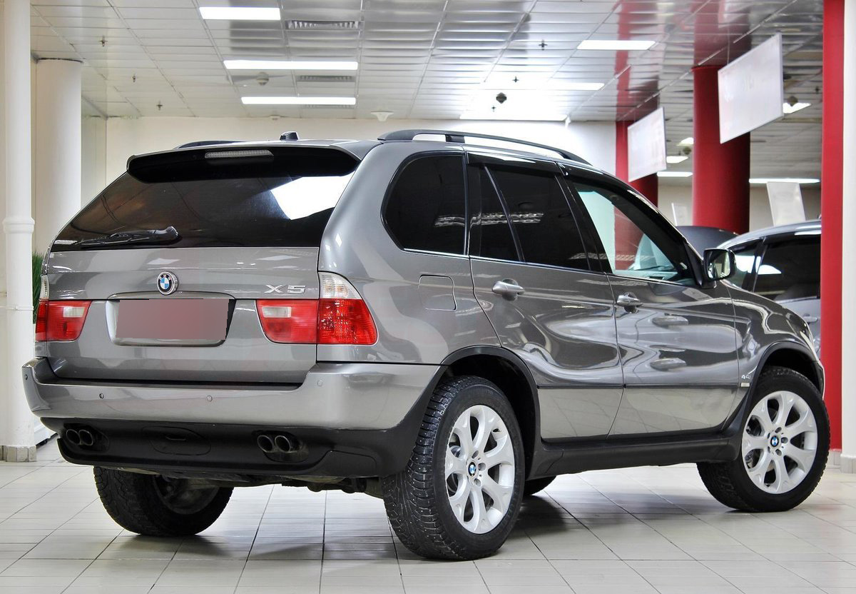 HEKO Tinted wind deflectors front set 2 pieces BMW X5 E53 5 doors SUV