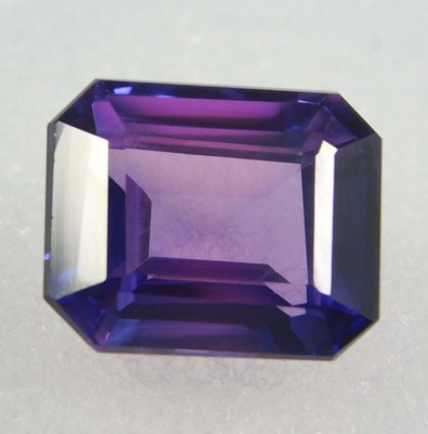 Natural Purple Tanzanite 7.00 Ct. Emerald Shape 11.1x8.7 Mm. Rare Loose Gems