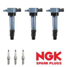 Ignition Coil & NGK Platnium Spark Plug for 2008-2015 Smart Fortwo 1.0L L3 UF681