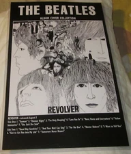 BEATLES REVOLVER REPLICA CONCERT MUSIC POSTER