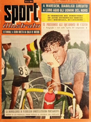 Sport Illustrato N.30 – 1956 – Fausto Coppi En Couverture – Italien