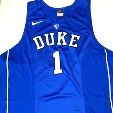 Nike Duke Blue Devils Elite Series Basketball Jersey Stitched #1 Zion S XXL Mens