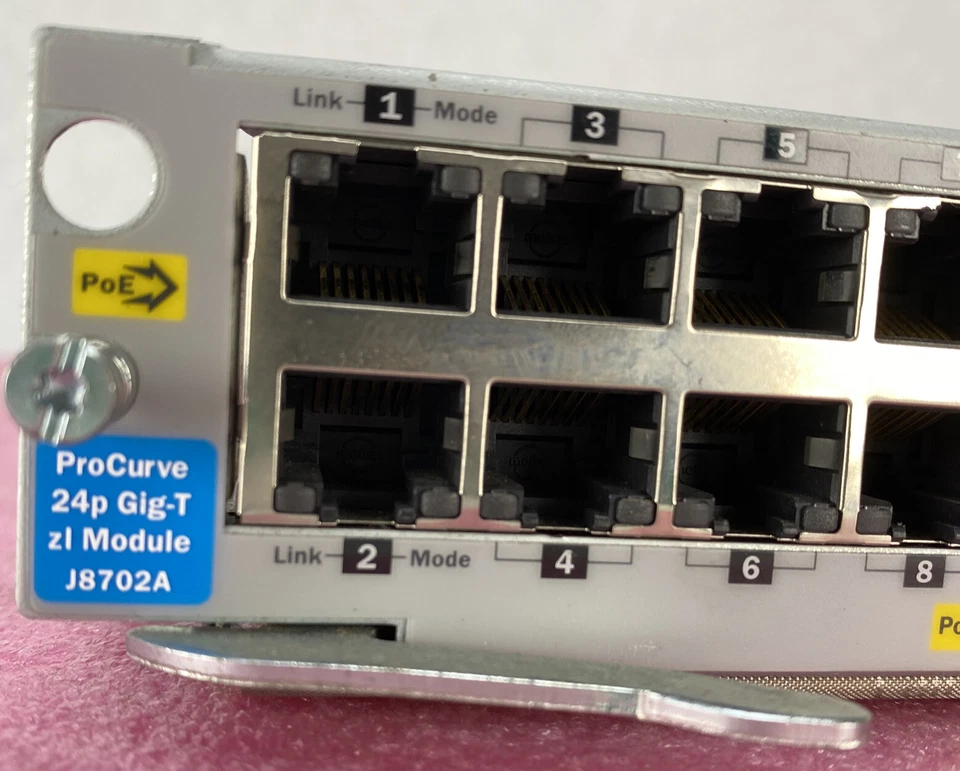 HP ProCurve E5406 zl Switch Module J8702A ONLY NO POWER CORDS 5070-2133 - Image 2 of 4