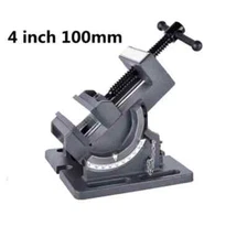 Tilting Guide Bar Type Flat Pliers Angle Vice 0-90 Degrees Inclined Table Vice