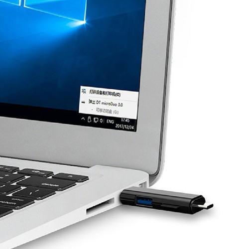 3in1 USB 3.0 Type C / USB / Micro USB SD TF Memory Card Reader OTG Adapter UK - Picture 4 of 9