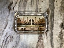 VTG Glass Paperweight 1” Thick-Baltiska Utstallningen Malmo 1914