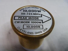 Bird 43 Thruline WattMeter Element 10,000W 10000B 50-125MHz
