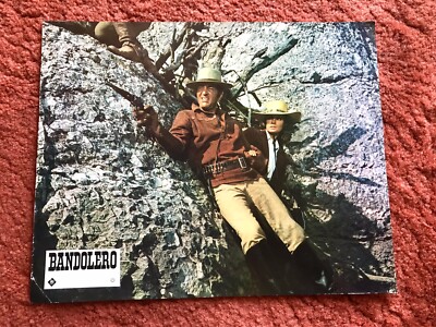Bandolero Aushangfoto, Raquel Welch, Dean Martin, James Stewart, Western