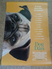 DOG DAYS - MOVIE POSTER -YELLOW - IS YOUR LOVE LIFE ON PAWS?