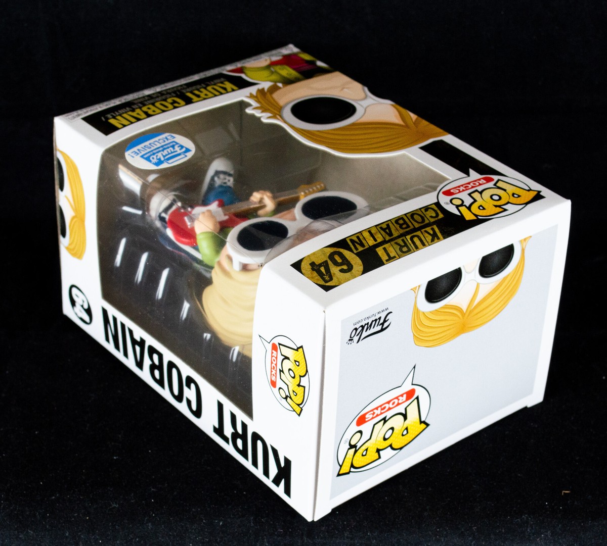 激レア Funko pop! Rocks  Cobain #64 Funko Nirvana POP Rocks Kurt Cobain Exclusive Vinyl Figure
