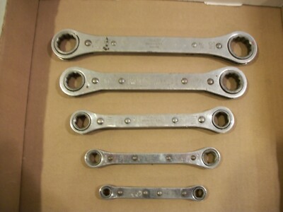 MAC/PROTO Ratchet Wrench Set of Five 1/4 thru 7/8 