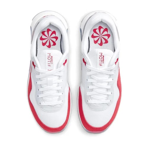 Nike Air Max Motif Next Nature GS Juvenil Talla 7Y Blanco Gris Rojo FJ4671 100 NUEVO - Imagen 6 de 12