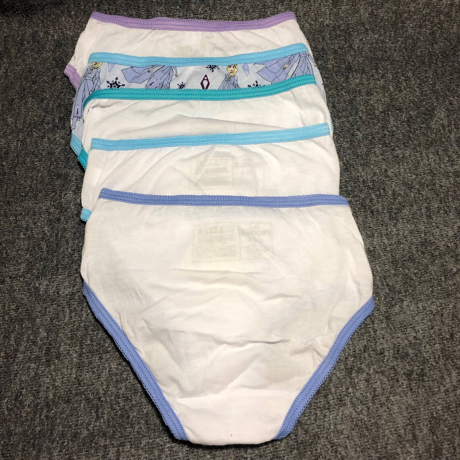 DISNEY FROZEN 2 - Girls Size 4T Underwear Panties Briefs 7 Pair Anna Elsa  Olaf $9.99 - PicClick