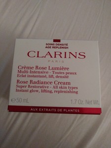 clarins super restorative rose radiance cream 50ml