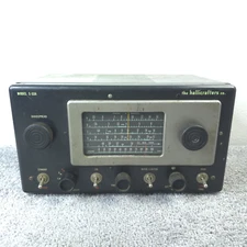 Vintage Hallicrafters S-53A Tube Radio Shortwave Ham Amateur Receiver Powers ON