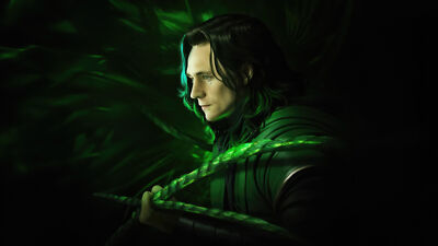 Superheroes loki season tv shows superheroes art Stitched Gaming Mat Desk 3864