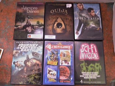 Sci Fi DVD Ouija After Earth Journey To The Center of The Earth Vampires Lot 6