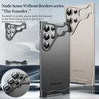 Frame Case For Samsung S24 S23 Ultra Plus ShockProof Aluminum Metal Bumper Cover