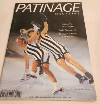 Vintage 1995 July/August/September Patinage Magazine, French Issue, World Champs