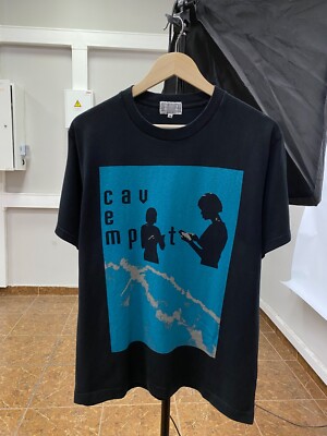   CAV EMPT Made in Japan T-Shirt Y2K Rare Retro Hype size M color Black