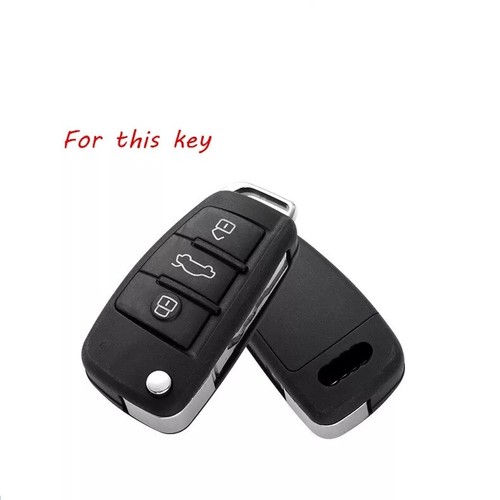 Funda protectora llave para Audi A1 A3 A4 A5 Q7 A6 C5 C6, carcasa de poliuretano termoplástico - Imagen 18 de 23