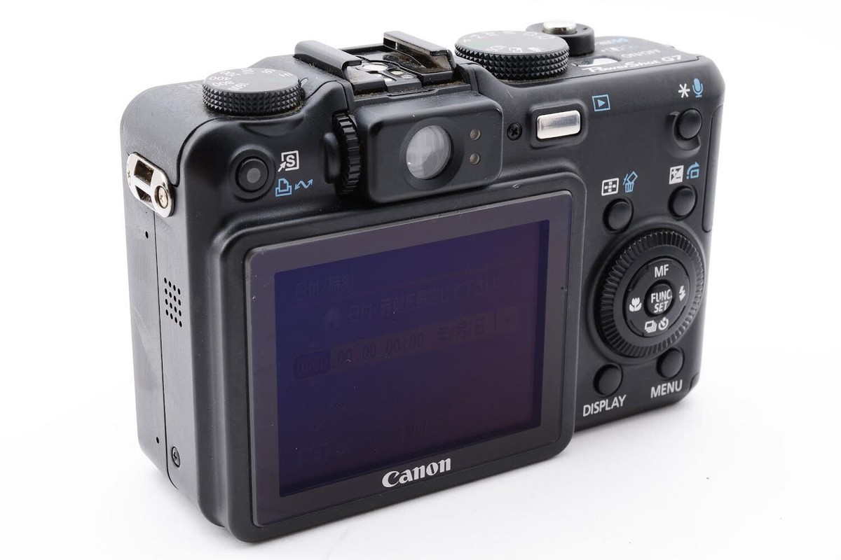 Canon PowerShot G7 Digital Camera Made In Japan | eBay