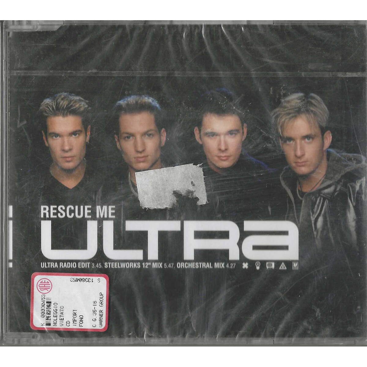 Ultra CD Single Rescue Me / EastWest – 3984261262 Sealed