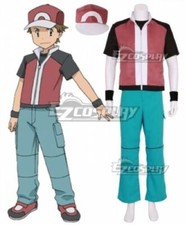 hot-selling Pocket Champion Red Cosplay Costume