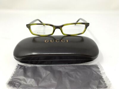 Gucci GG2980 LGA Eyeglasses Frames Clear Green Havana 49 [] 16 135 Excellent