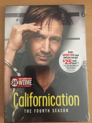 Californication the fourth season disc set NEW sealed DVD region 1 
