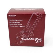 GBA SP Game Boy Advance SP Replacement Box Red