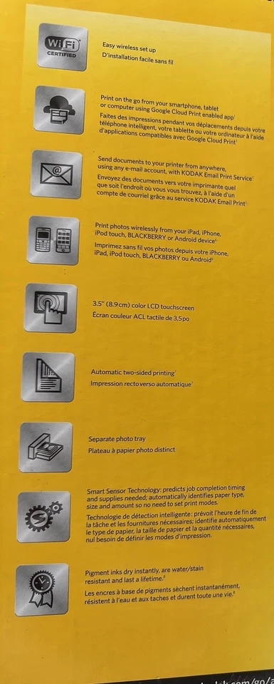 Kodak Hero, All-in-one Printer, Touchscreen,  - Image 2 of 3
