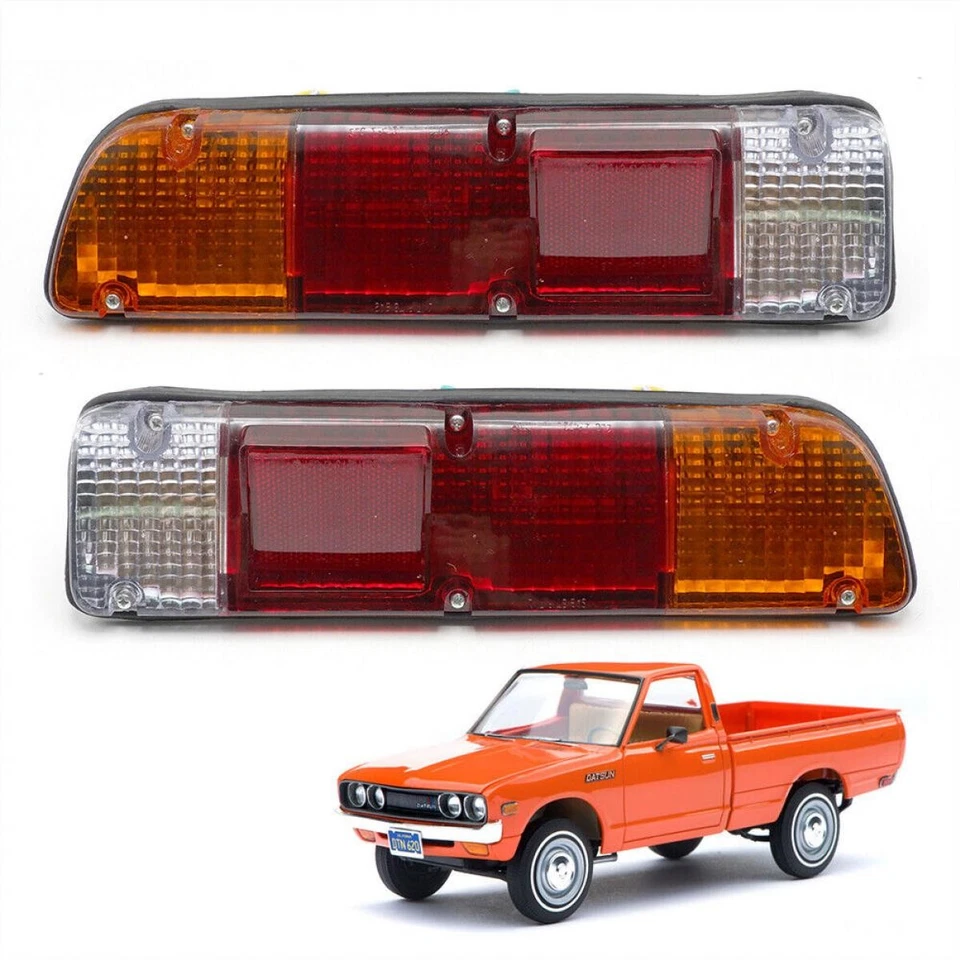 Set Rear Tail Lamp Light Bulbs For Nissan Datsun 620 1500 Pickup 1973 - 1979 - Imagem 4 de 4
