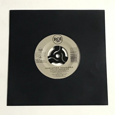 Christina Aguilera - Genie In A Bottle 7'' Vinyl Record (US) - 07863-65813 VG+/NM