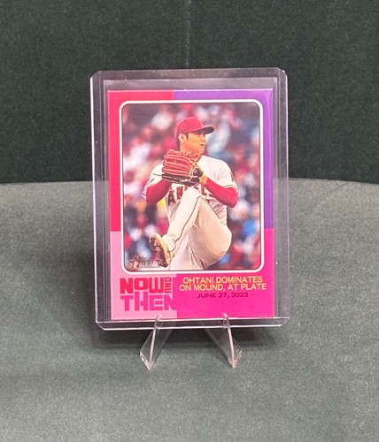 2024 Topps Heritage High Number - Now and Then Shohei Ohtani #NAT8
