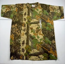Vtg Realtree Shirt Chase Authentics Camo Single Stitch 90s USA Made 2XL NWOT
