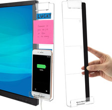 Office Desk Accessories 2pcs Computer Monitor Memo Board Multifunction Message B