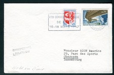 1967 France. British Week, Caen slogan postmark cover