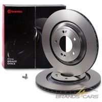 Brembo 2X Bremsscheibe Ø314 Satz Hinten FÜR Hyundai I30 I-30 PD 2.0N