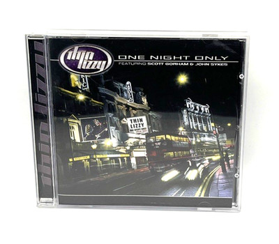 CD disc - Thin Lizzy Feat. Scott Gorham & John Sykes - One Night Only - C398 OF4