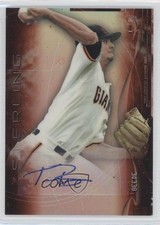 2014 Bowman Sterling Prospect Orange Refractor 64/75 Tyler Beede Auto fl4