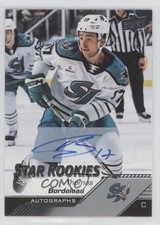 2022-23 Upper Deck AHL Star Rookies Auto Thomas Bordeleau #150 Auto ex5