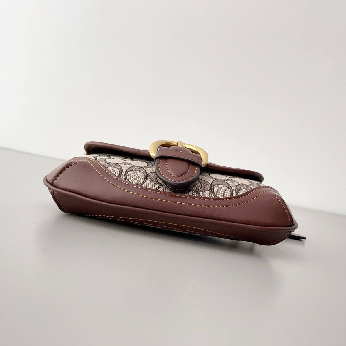 COACH Soho Bag 25 In Signature Jacquard Oak Maple CAN45 Outlet NEW