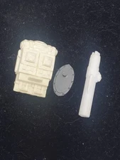 Sub Zero V1 1990 GI Joe Parts Backpack Pipe Shoe Hasbro Vintage Action Figure