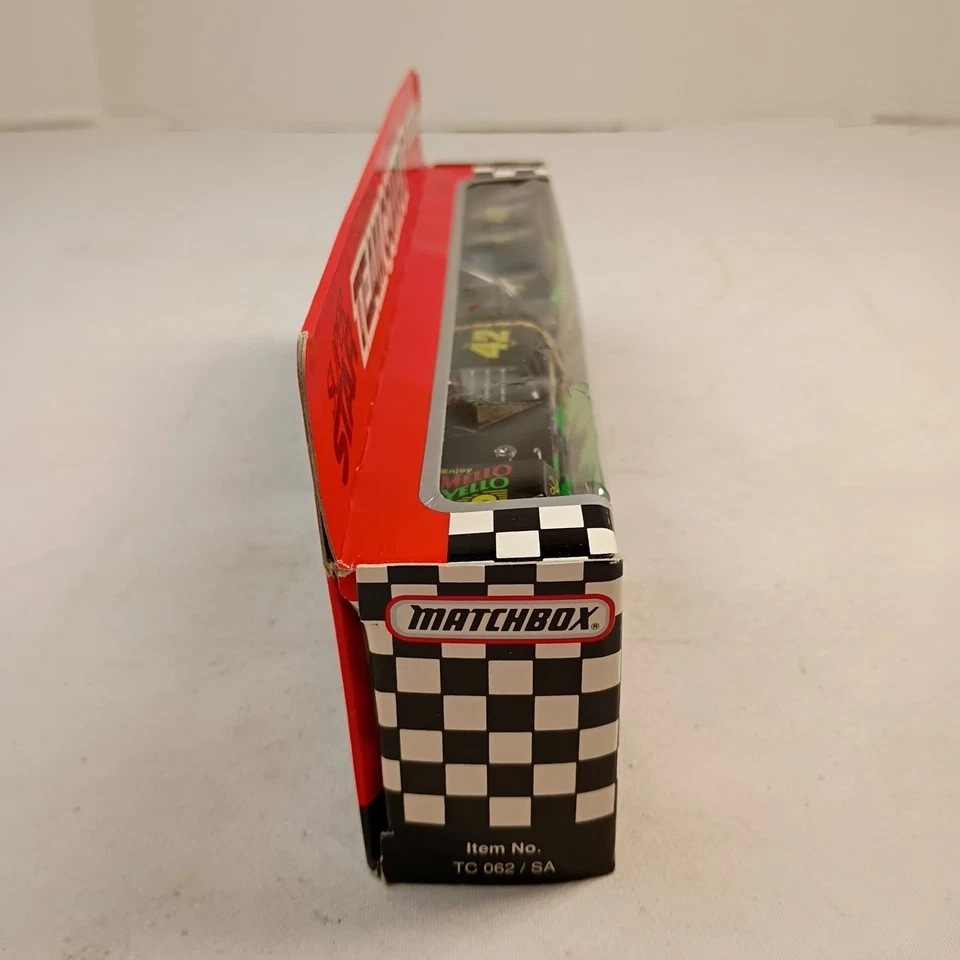 1992 Limited Edition Matchbox Super Star Team Convoy Kyle Petty #42 Mello Yello  - Image 2 of 4
