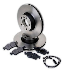 BREMSSCHEIBEN belüftet + BELÄGE HINTEN für MERCEDES E-KLASSE W211 + CLS 209