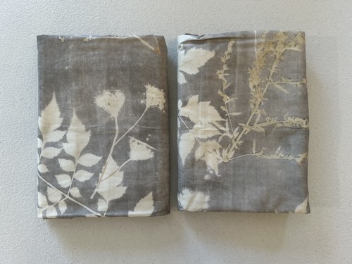 Pottery Barn Shadow Floral Percale KING Shams Set Of 2 NWOT OPEN BOX - Bild 2 von 6