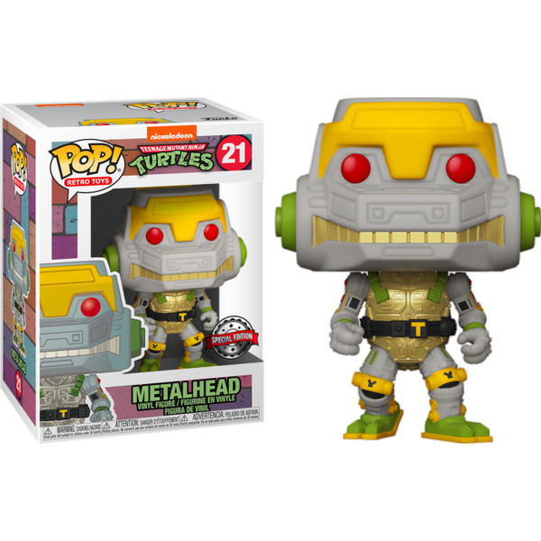 Teenage Mutant Ninja Turtles: Metalhead (Edición Especial) Funko Pop! Vinilo